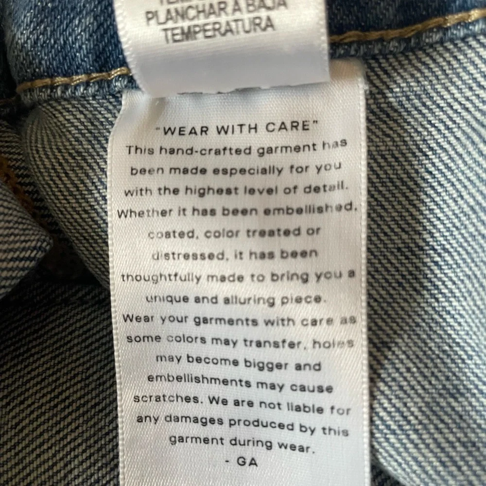 Good American denim jumpsuit - Picture 5 of 8